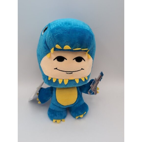 New ROBLOX DevSeries Arsenal Reloaded Blue Rex 8" Plush W/Virtual Item Code - Picture 1 of 2